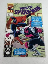 Web Of Spider-Man #81 (1991) KEY 1st App Bloodshed Marvel Comics MCU