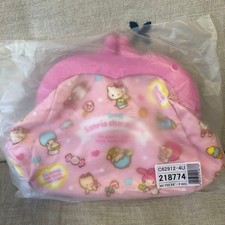 Sanrio Characters Coin Purse Pouch, Pink, Hello Kitty, Little Twin Stars, My