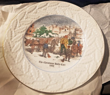 Coalport Christmas Plates Bone China 9" Collection 1988  FREE POST