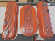 Cal Custom Big Block Gm Aluminum Valve Covers 40-2100 Holley Oval Air Cleaner Cal Custom Big Block Gm Aluminum Valve Covers 40-2100 Holley Oval Air Cleaner