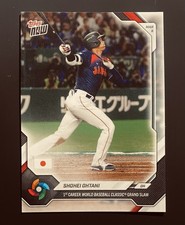 2018 Topps Now WBC 1st Grand Slam Home Run Shohei Ohtani WB4