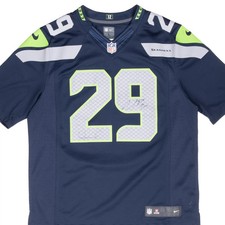 VINTAGE NFL SEATTLE SEAHAWKS THOMAS III #29 SIGNED NIKE JERSEY SIZE LARGE