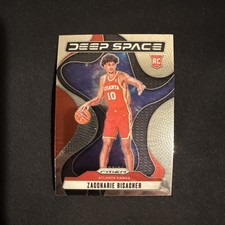 2024-25 Panini Prizm Deep Space #8 Zaccharie Risacher (RC) Atlanta Hawks