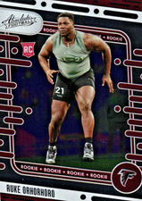Ruke Orhorhoro 2024 Absolute Football Rookie Card. rookie card picture