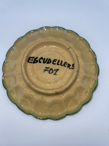 Escudellers piatto da appendere spagnolo vintage bordo capesante eclettico - Foto 3 di 7
