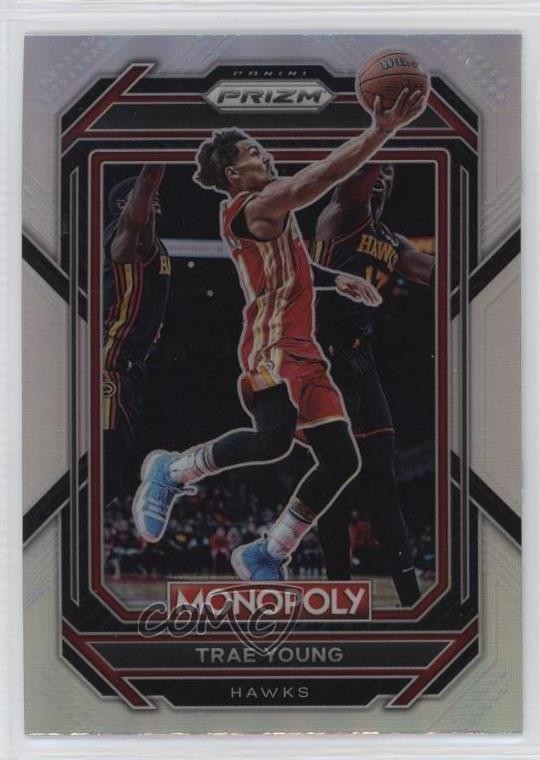2022-23 Panini Prizm Monopoly Silver Prizm Trae Young #1