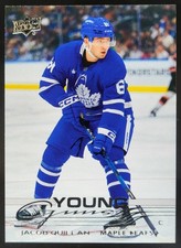 2025 Upper Deck Series 1 Jacob Quillan Young Guns RC Maple Leafs MS2