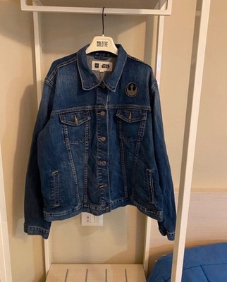 Damen Gap Star Wars Jeansjacke mit Pailletten SEHR SELTEN NEU MIT ETIKETT Größe XL Cod40
