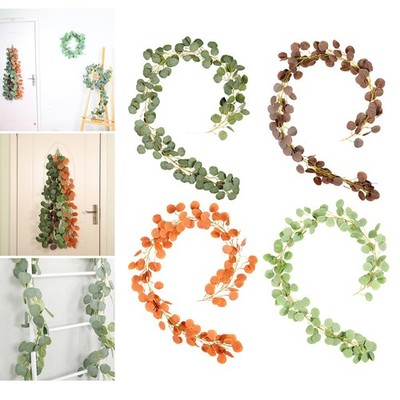 Romantische künstliche Eukalyptus Hängedeko Grünzeug Outdoor Begrünung Wand