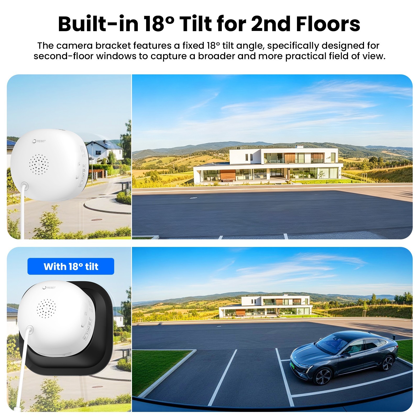 Wansview Window Camera Security Camera 2.4G WIFI Indoor Camera 24/7 Recording