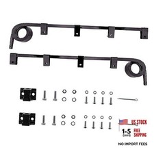 Bar Type Truck Complete Kit, 3 Coiled, 0.640" 30" Straight Mud Flap Hangers