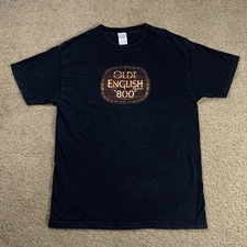 VTG Y2K Olde English 800 Brand Malt Liquor Beer Alcohol Promo Shirt ADULT LARGE