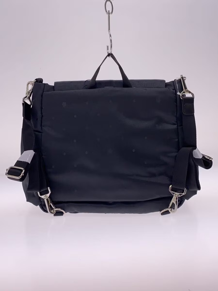 MARY QUANT Backpack Nylon Black Dot - image 3