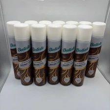 ( LOT OF 12) Batiste Colour DRY SHAMPOO  " BRUNETTE  " 4.23 oz Each