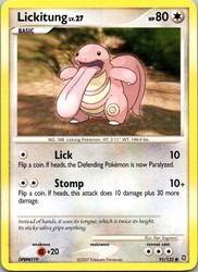 Lickitung 91/132 Secret Wonders Common