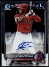 2025 Bowman #CPA-KC Kevyn Castillo Chrome Prospects Autographs