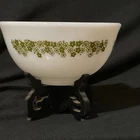 Vintage Pyrex Mini Custard Cup 770 Spring Blossom Crazy Daisy Rice Bowl 41/2 HTF