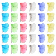 30 Pcs Cubicle Clips for Fabric Walls, 6 Styles Cubicle Hooks for Multicolor