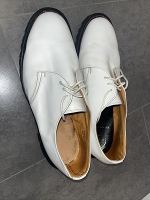 Doc Martens White Oxford Sz 11 Made In England 7815S