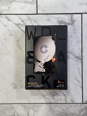 Western Digital WD_BLACK 8TB Gaming SATA HDD Internal Hard Drive HDD-WD8002FZBX