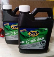 2 Pk, Zep Advanced Kitchen Sink Drain Opener Gel 32 Oz, 12, YB 
