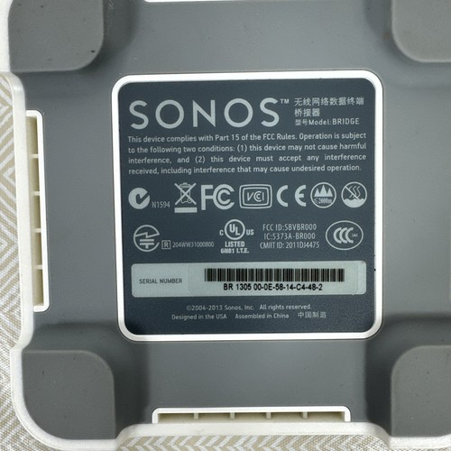Sonos Connect Bridge White Sonos Power supply included N1594 - Picture 3 of 5