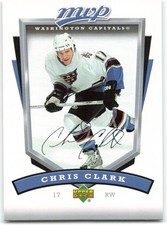 2006-07 Upper Deck MVP #297 Chris Clark Washington Capitals