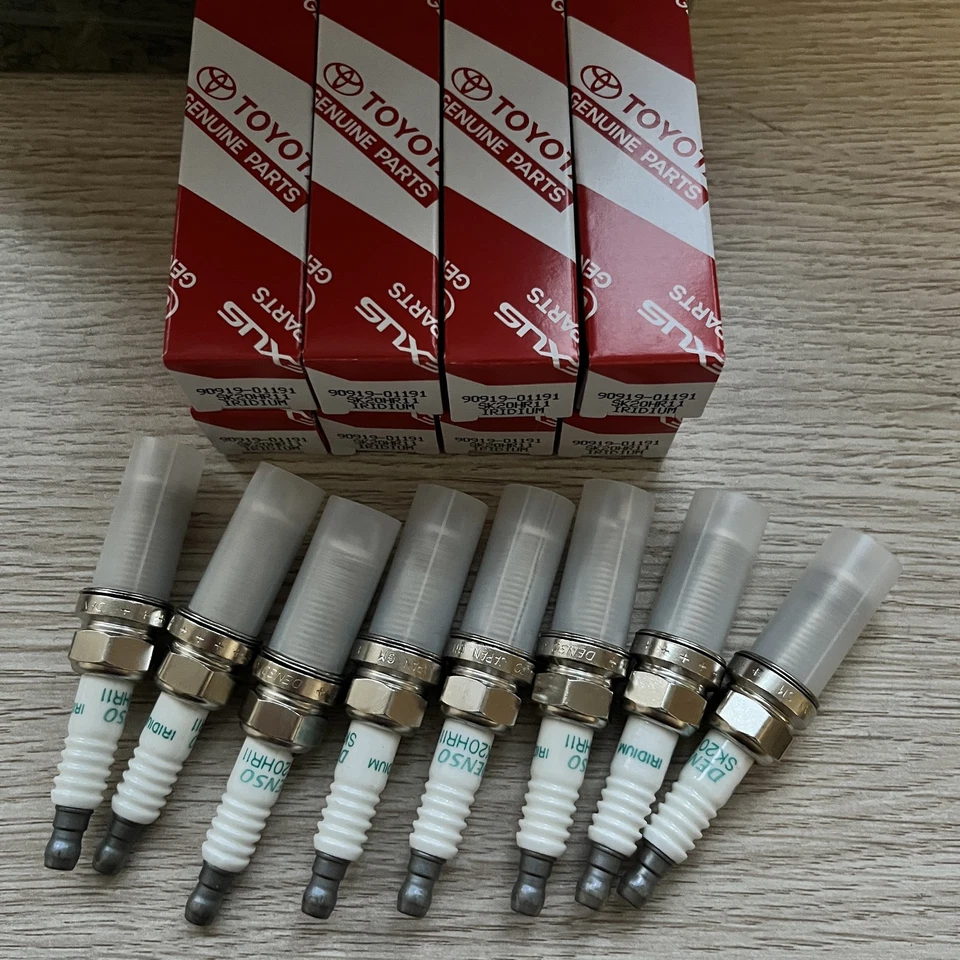 8 PIEZAS Bujía Nueva 90919-01191 2007-2021 Toyota Tundra 5,7 L V8 Foto 2 de 4