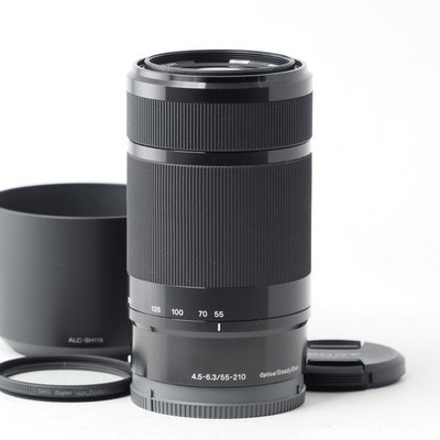 Sony SEL55210 55-210mm f/4.5-6.3 OSS schwarz Zoomobjektiv (Sony E-Mount) US-Ware