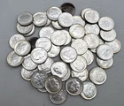 1961-P Roosevelt Dimes 90% Silver 10c Ten Cent Tube Original Roll ~ $5 Face