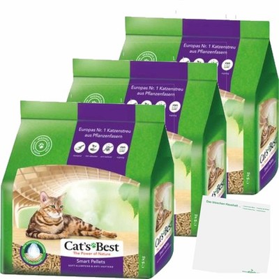 Cats Best Smart Pellets 3er Pack 3x5kg Beutel usy Block