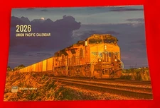 Calendar - Union Pacific, Building America, 2026 railroad memorabilia 