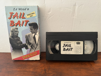 Jail Bait 1954 VHS Movie - Dolores Fuller Steve Reeves - Directors Cut - Ed Wood