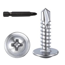 Screws  300pcs  8 3/4  for Sheet Metal Self-Tapping Screws 410 Stainless Stee...