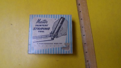 master painter's striping tool. set no 1080. with ins in orig box. complete