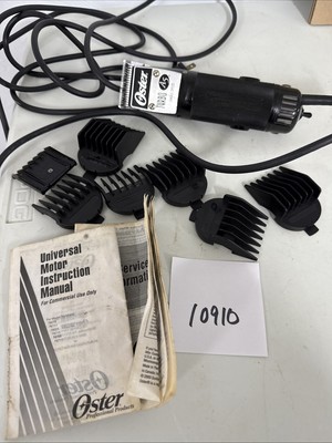 Oster Turbo A5 Single Speed Animal Grooming Clipper W/Cryogen-X Blade&Attachment