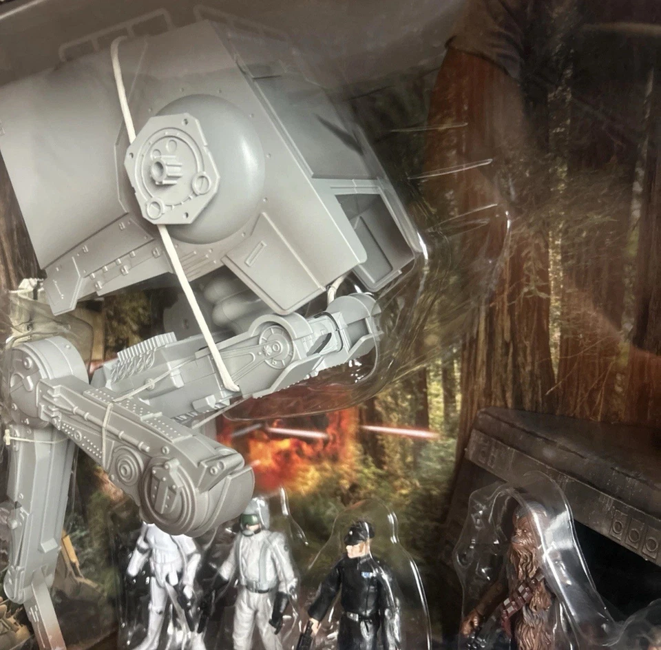 Sellado Nuevo 2014 Serie Negra Star Wars El Retorno del Jedi Batalla en Endor ToysRU Foto 4 de 4