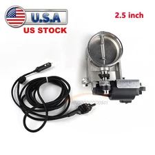 2.5" Electric Exhaust Control Valve Low Pressure for Exhaust Cutback Downpipe