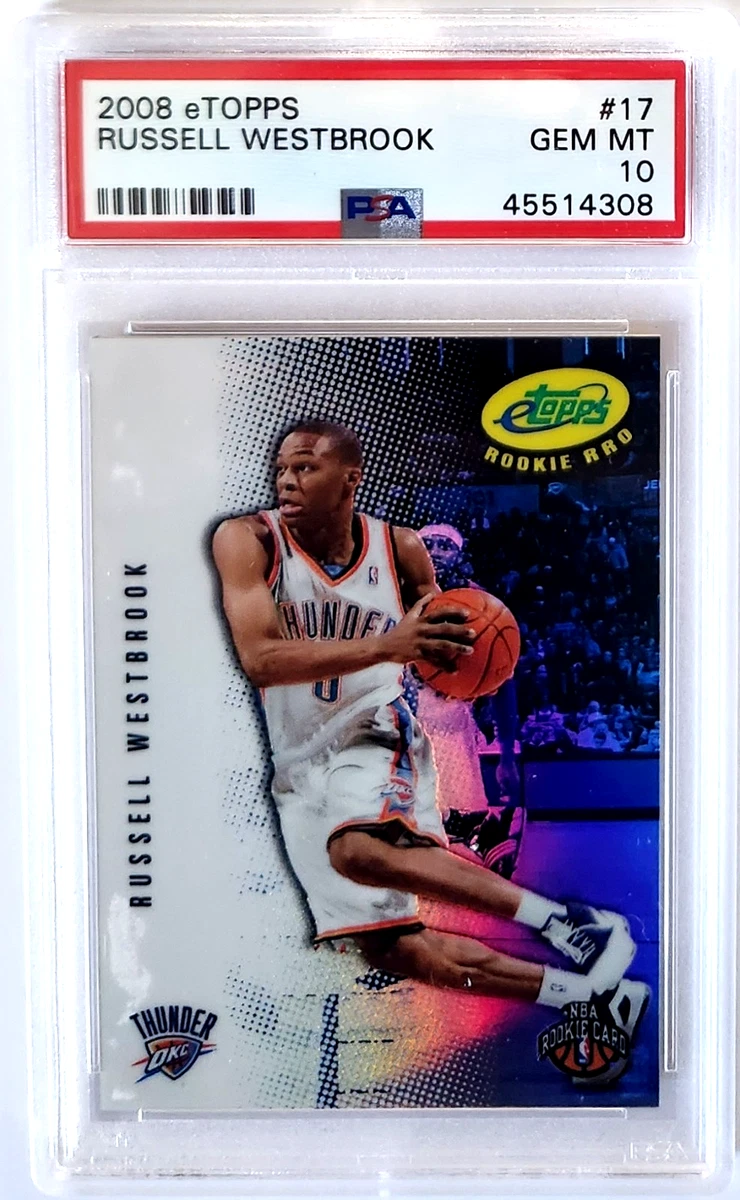 Russell Westbrook Professional Sports Authenticator (PSA