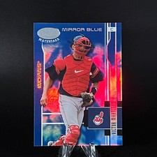 Victor Martinez 2003 Leaf Certified Materials Mirror Blue Baseball #51 /50 LOOK!