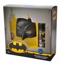 CIAO BATMAN SET MASCHERA IN TESSUTO E STELLE FILANTI CON MANTELLO