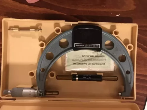 new mitutoyo micrometer 125-150mm,0.01mm,103-142