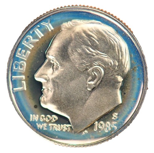 1985年 アメリカ ダイム コイン Rare Misstruck 1985 US Dime | eBay