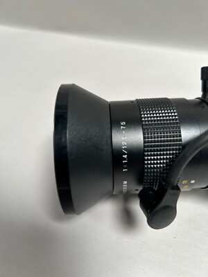 TV Zoom Lens 12.5-75mm 1:1.4 サイズ不明 Vintage Fuji Optical 1:1.4 12.5-75mm TV Zoom Camera Lens (C10) | eBay