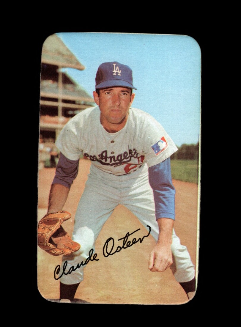 1971 Topps Super Set-Break # 27 Claude Osteen NR-MINT *GMCARDS*