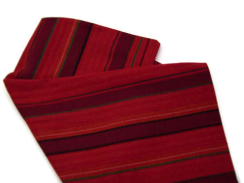 Pottery Barn Red Green Multi Colors Stripes Sofa Toss Pillow Cover 24" New - Picture 2 of 5