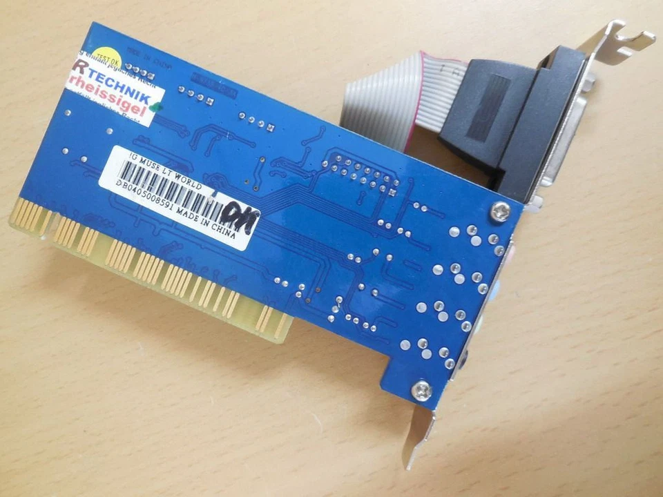 Hercules Gamesurround Muse Lt World 4.1 channel CMI8738 Retro PCI Soundkarte*s12 - Bild 3 von 3
