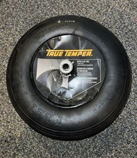 True Temper Outdoor Power Equipment 15"H x 15"W Black FlatFree Wheelbarrow Tire