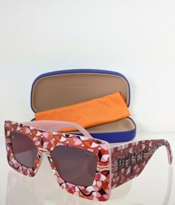 Brand New Authentic Emilio Pucci Sunglasses EP 95 66S 55mm Frame EP95