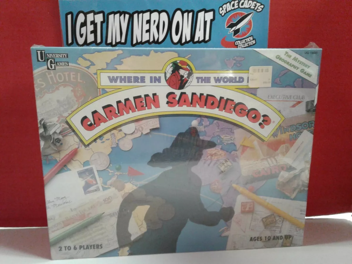 Where in the World Is Carmen Sandiego? (DOS) - online game